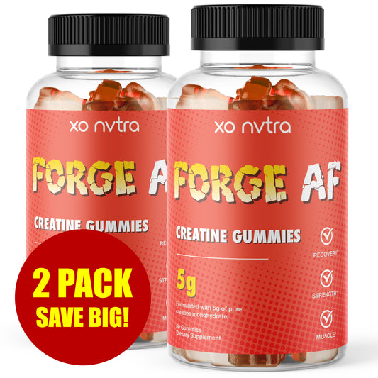 (2 Pack) FORGE AF Creatine Gummies
