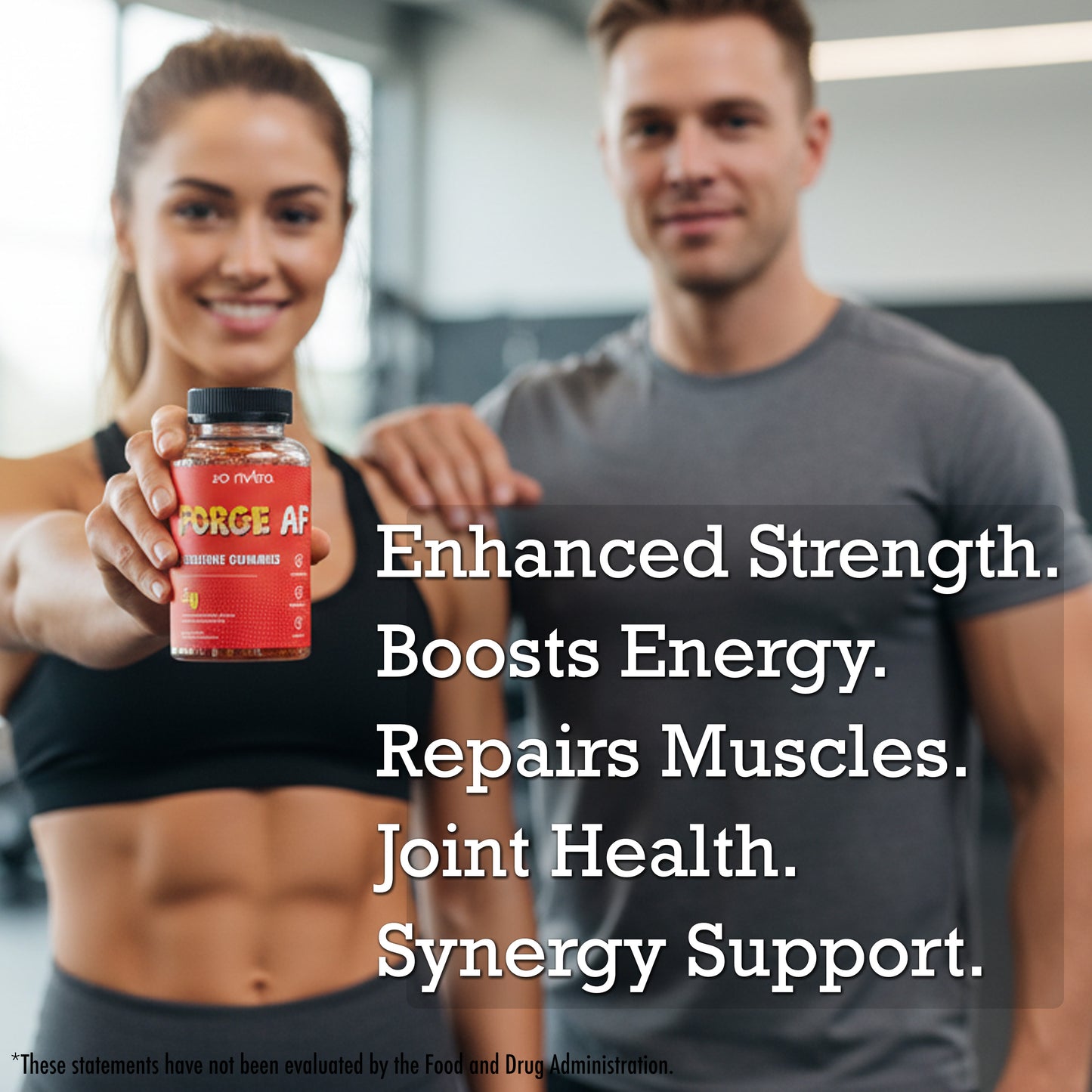 (2 Pack) FORGE AF Creatine Gummies