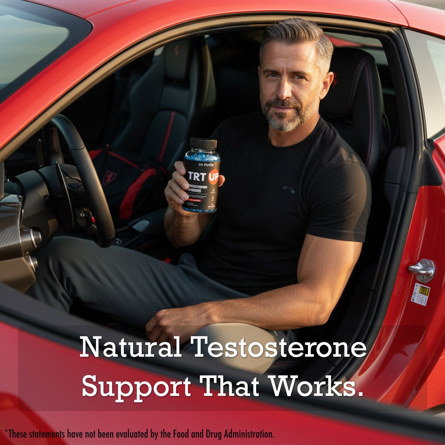 (2 Pack) TRT UP Testosterone Booster Gummies