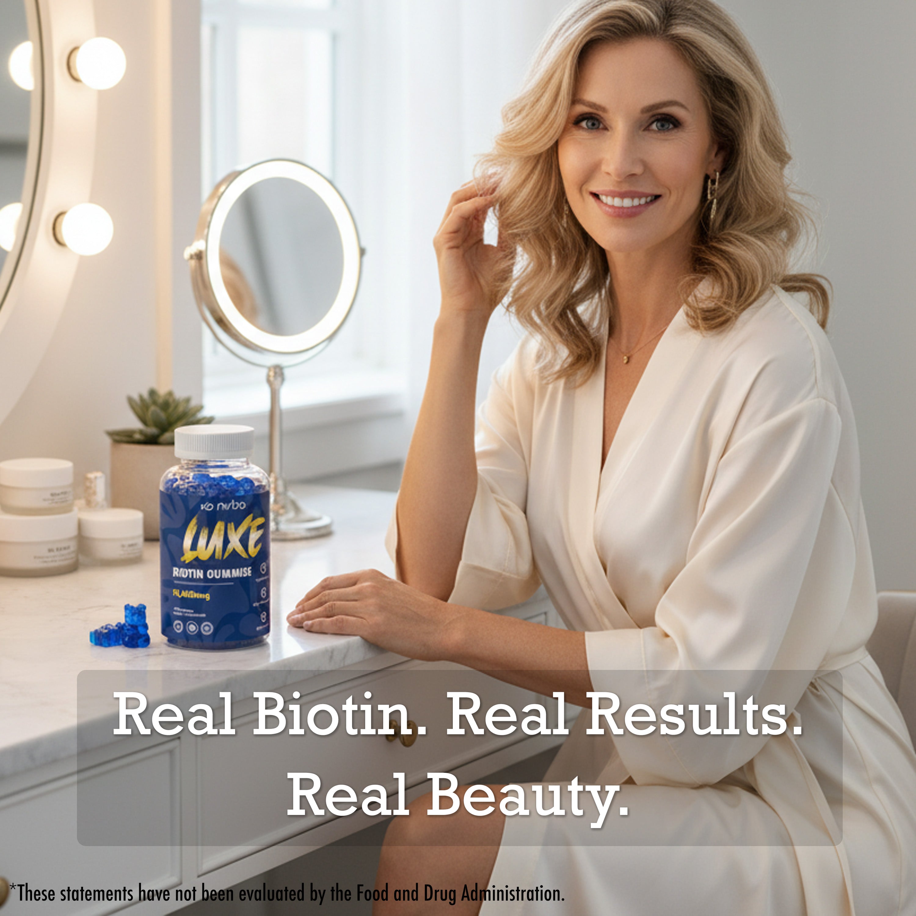 LUXE 10,000mcg Biotin Gummies