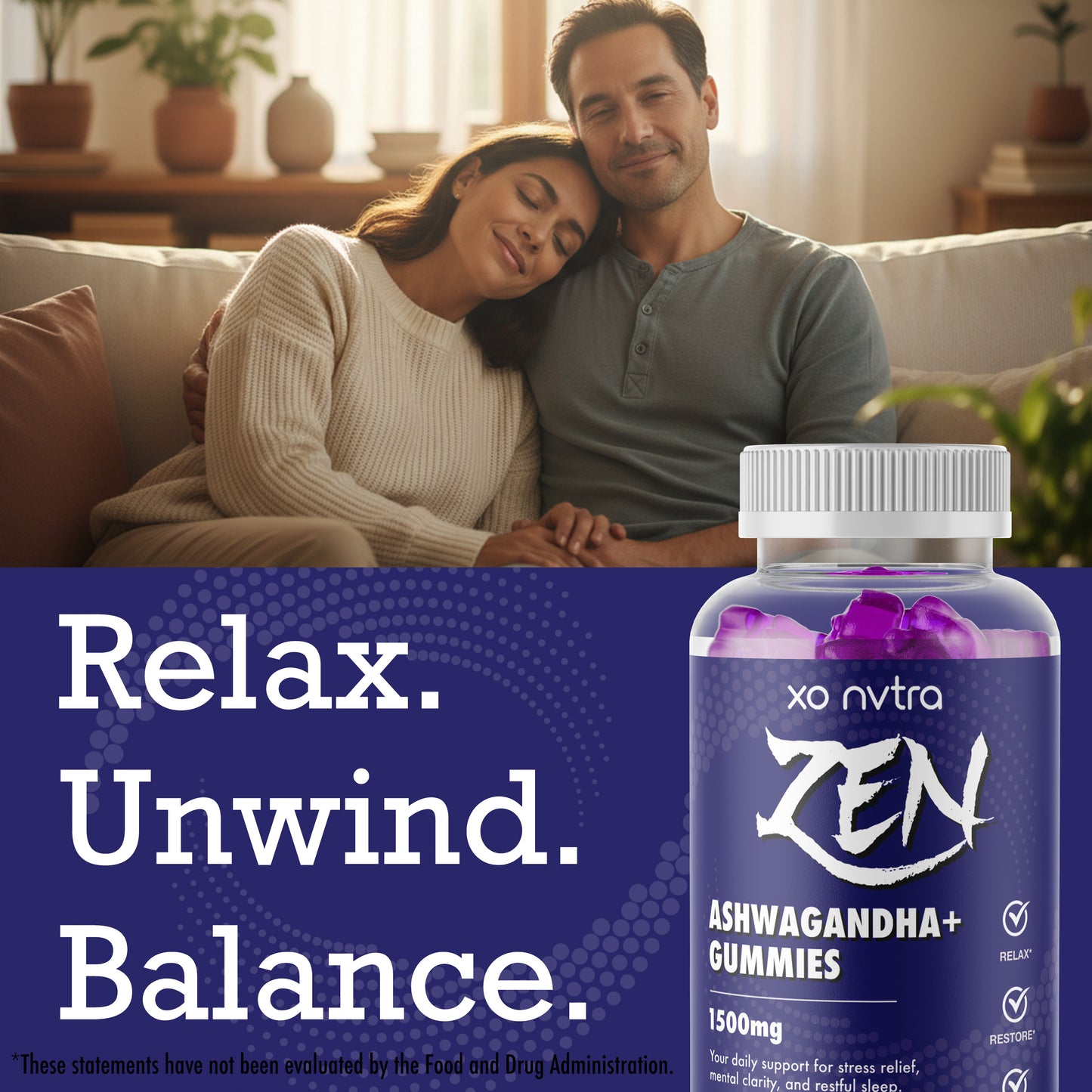 (2 Pack) ZEN Ashwagandha+ Gummies