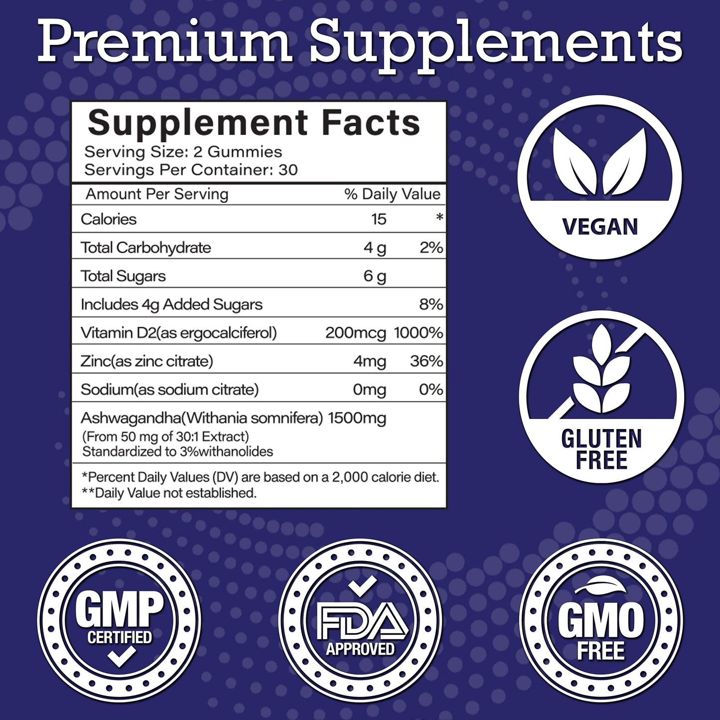 (2 Pack) ZEN Ashwagandha+ Gummies